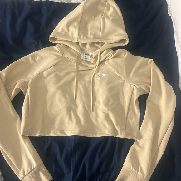 Gymshark Jackets & Coats Gymshark Cropped Hoodie Poshmark
